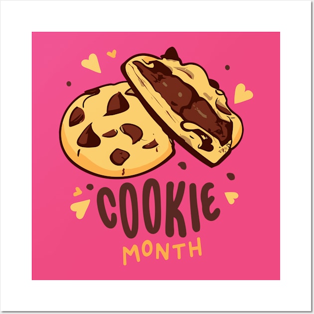 National Cookie Month – October Wall Art by irfankokabi